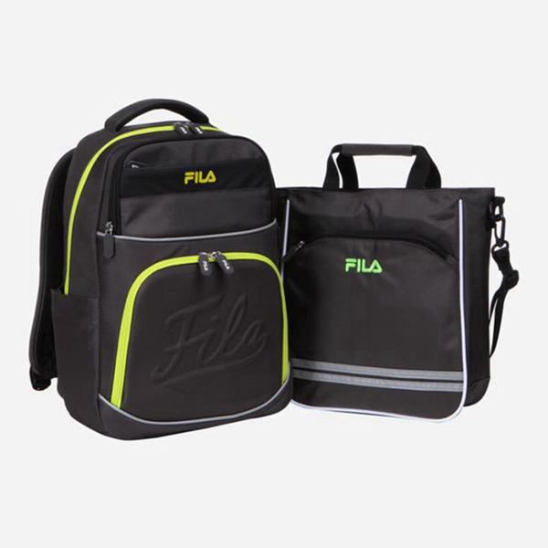 Mochila Fila Rapaz Pretas - Fila School Outlet Portugal,WPJO-90187